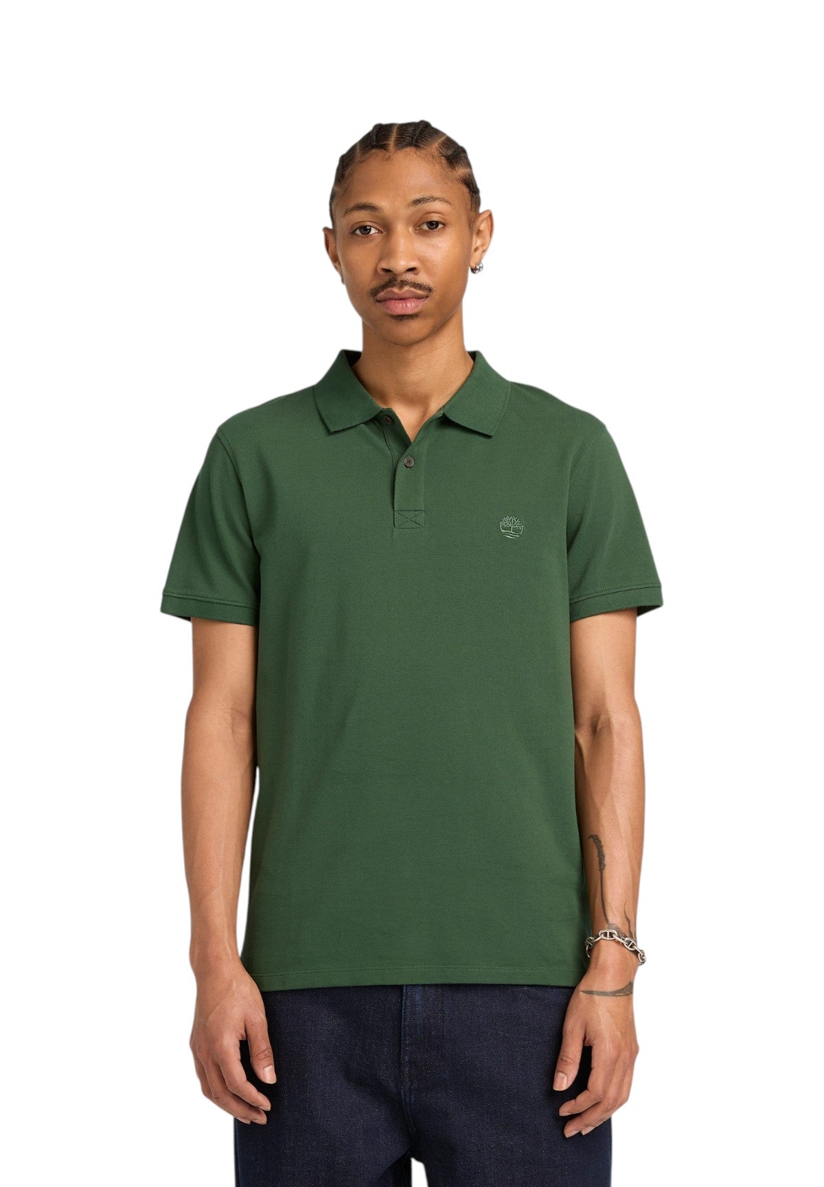 Polo Piqué Millers River TB0A6BX4 Pineneedle