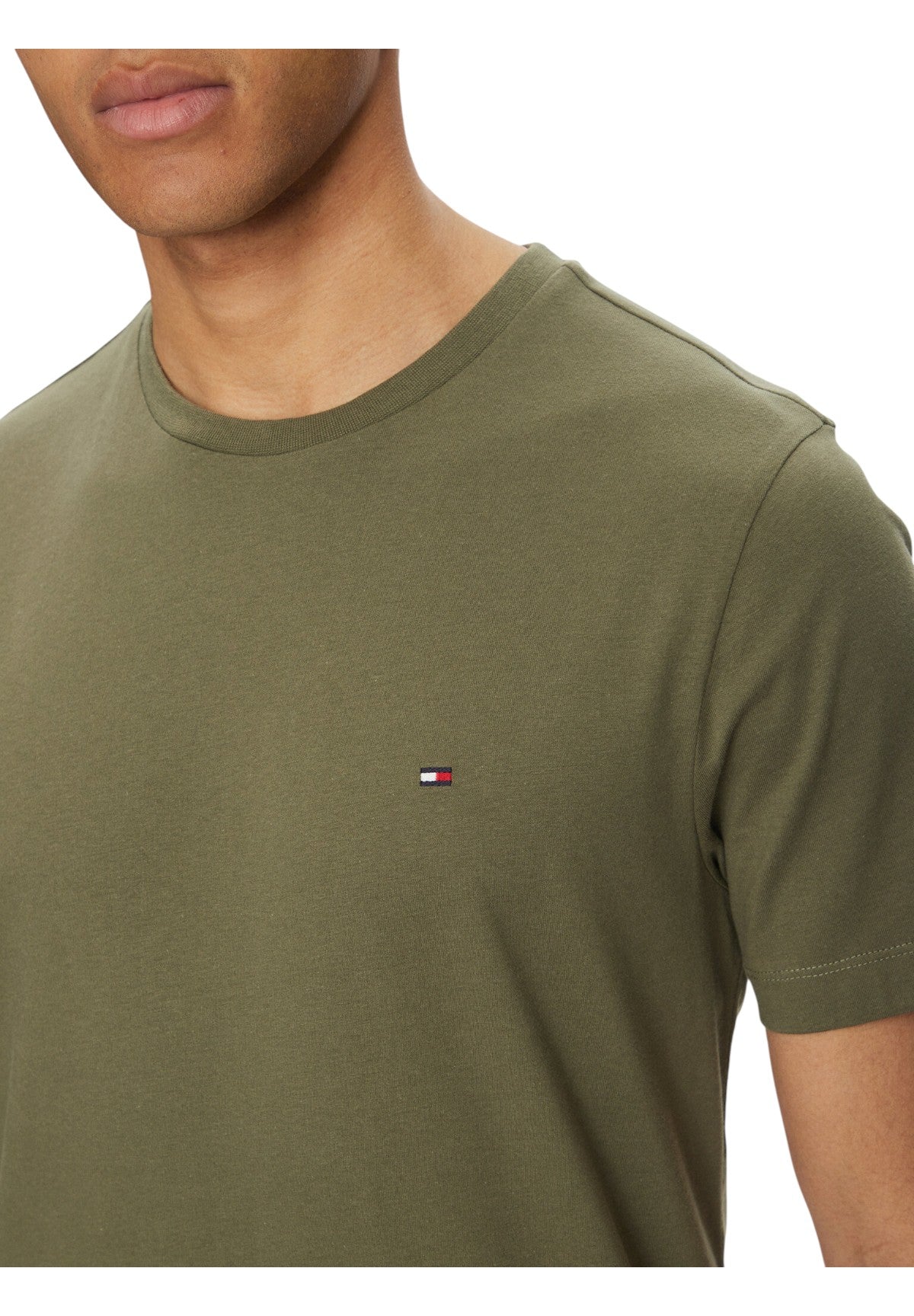 T-shirt a Maniche Corte Ess Seasonal Reg Fit MW0MW39995 Battle Green