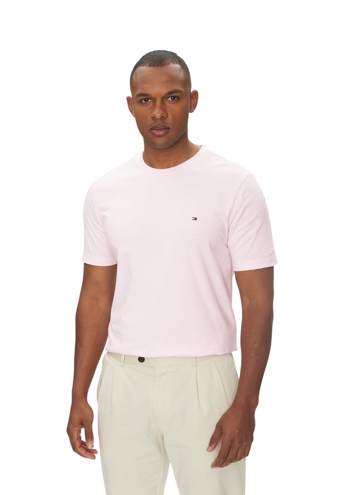 T-shirt a Maniche Corte Ess Seasonal Reg Fit MW0MW39995 Light Pink