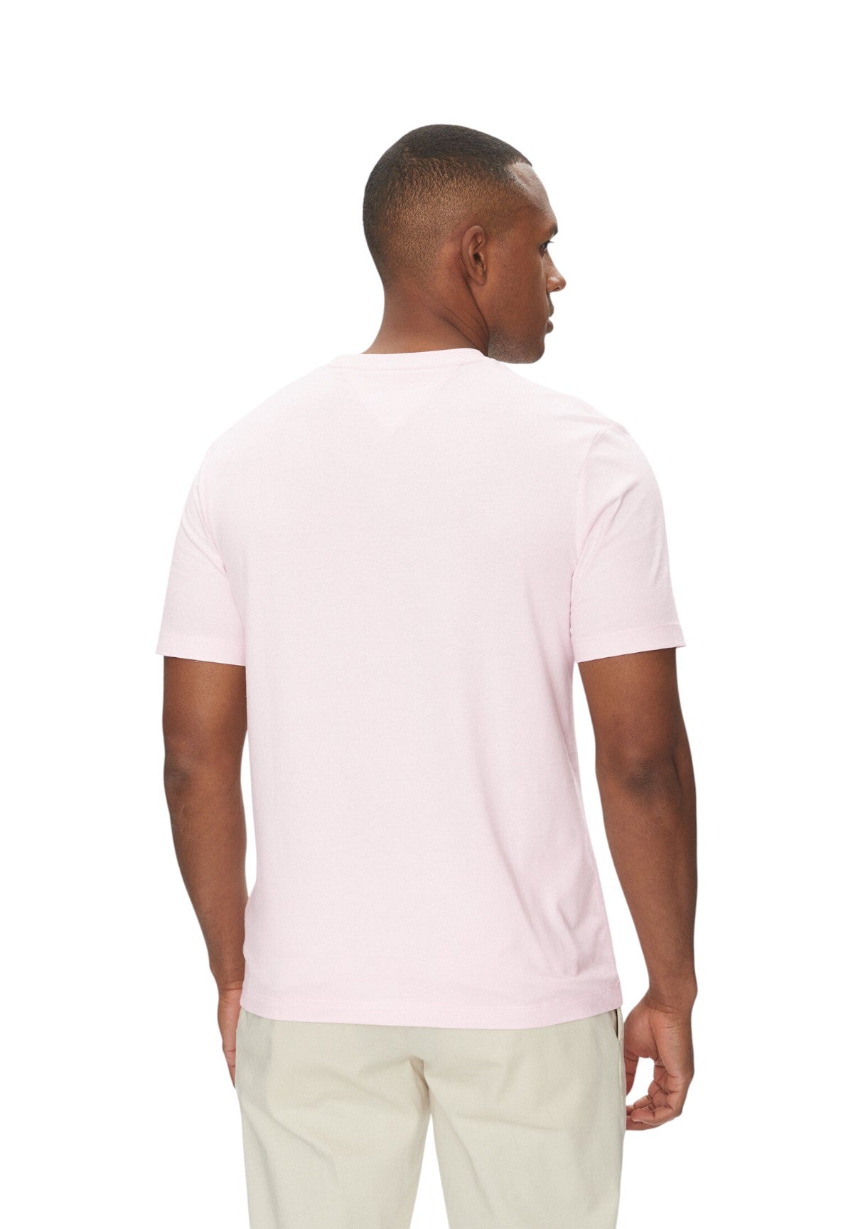 T-shirt a Maniche Corte Ess Seasonal Reg Fit MW0MW39995 Light Pink