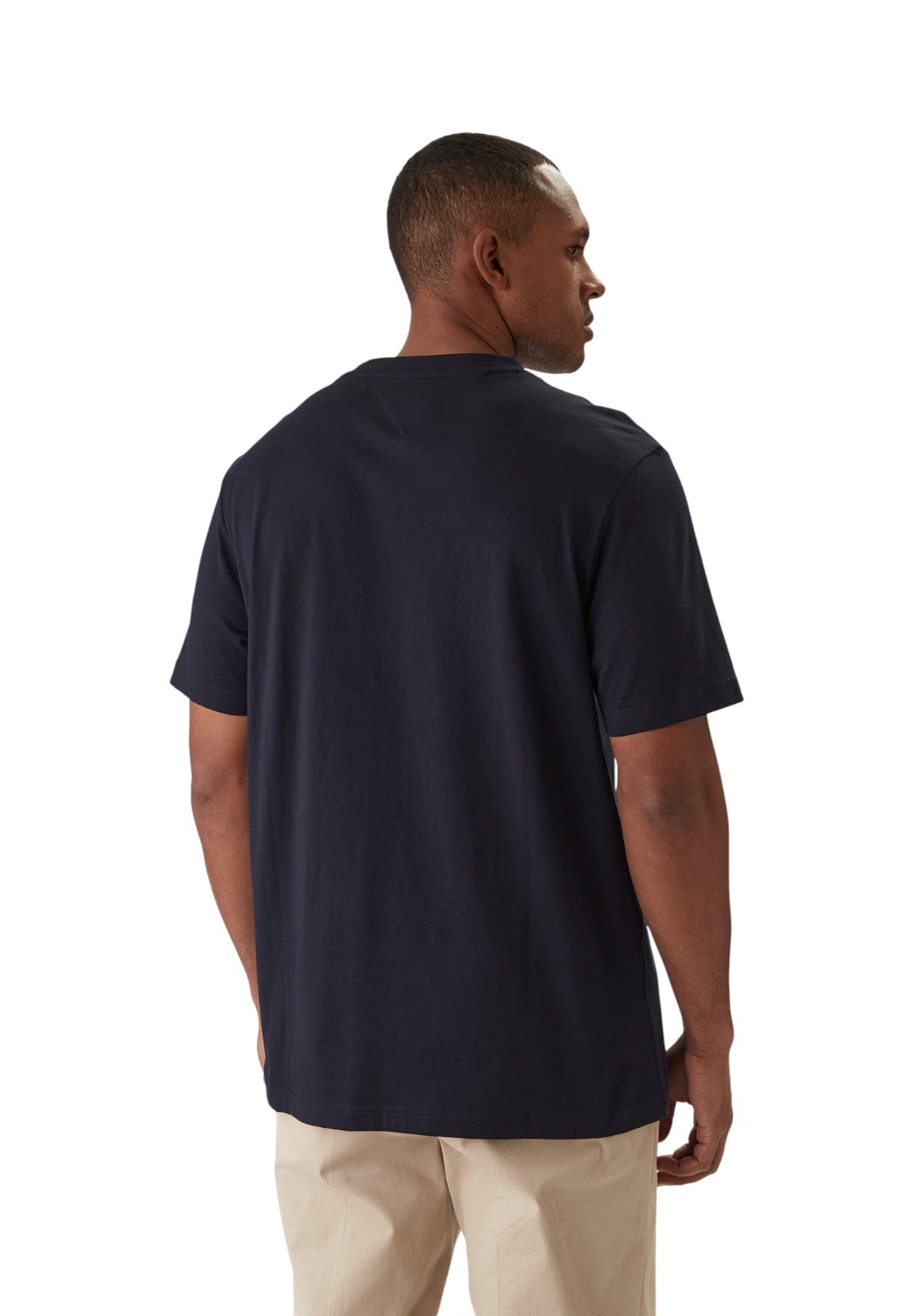 T-shirt a Maniche Corte Brand Love Small Hil MW0MW41456 Desert Sky