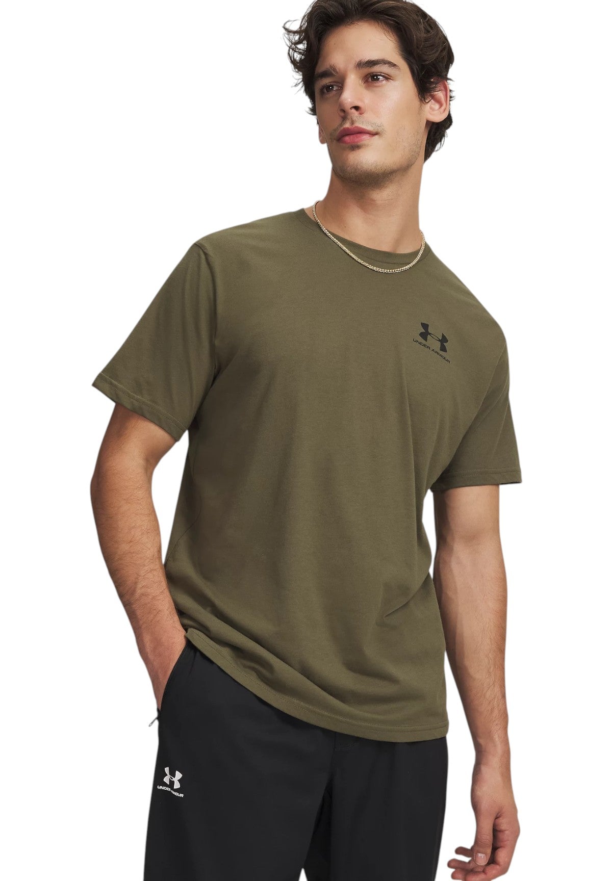 T-shirt a Maniche Corte M Sportstyle Lc Ss 1326799 Marine Od