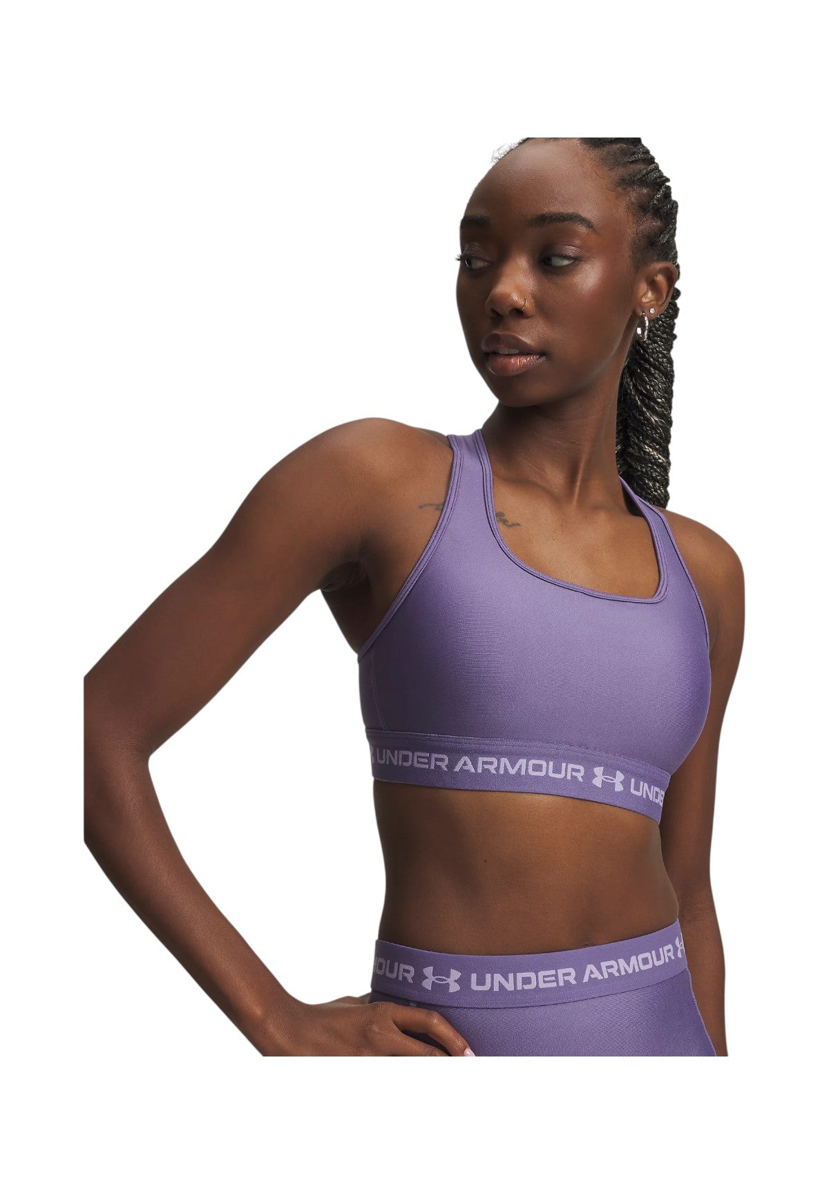 Top Crossback Mid Bra 1361034 Purple Luxe
