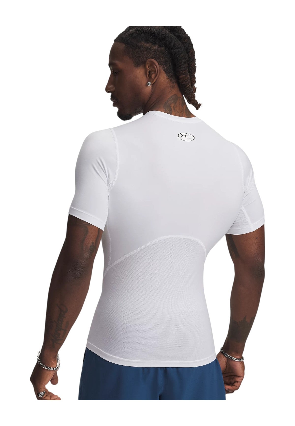 T-shirt a Maniche Corte Hg Armour Comp Ss 1361518 White