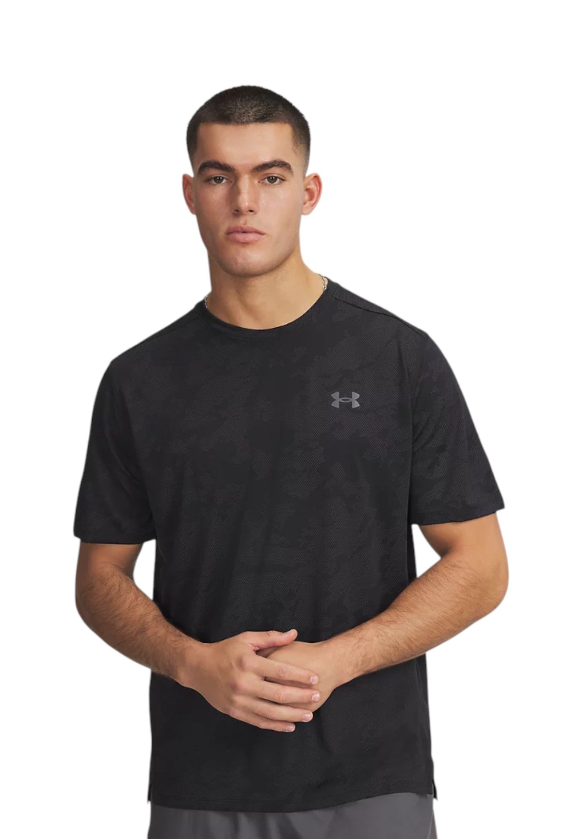 T-shirt a Maniche Corte Tech Vent Jcqrd Ss 1390047 Black