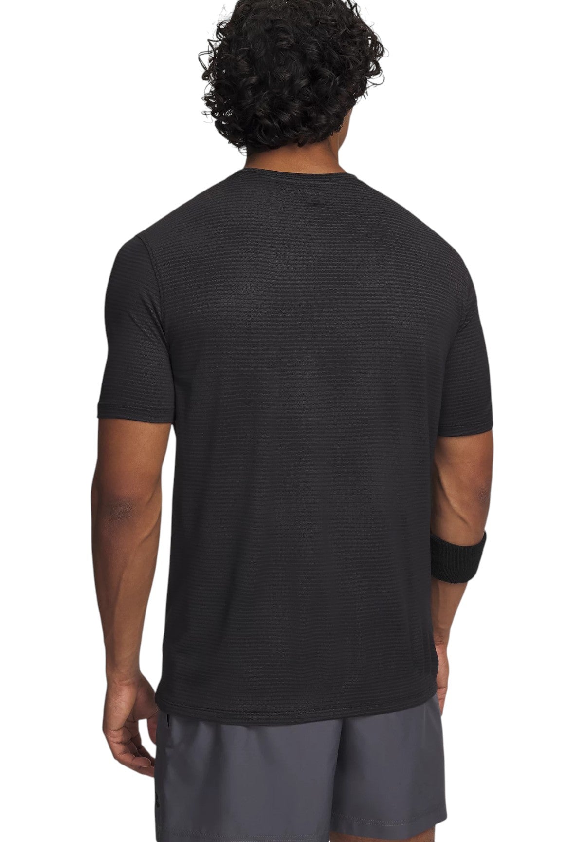 T-shirt a Maniche Corte Tech Vent Vhs Jacquard Ss 6009732 Black