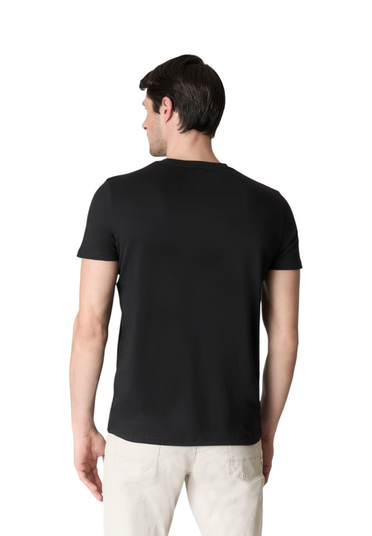 T-shirt a Maniche Corte Mick US43154015 Nero