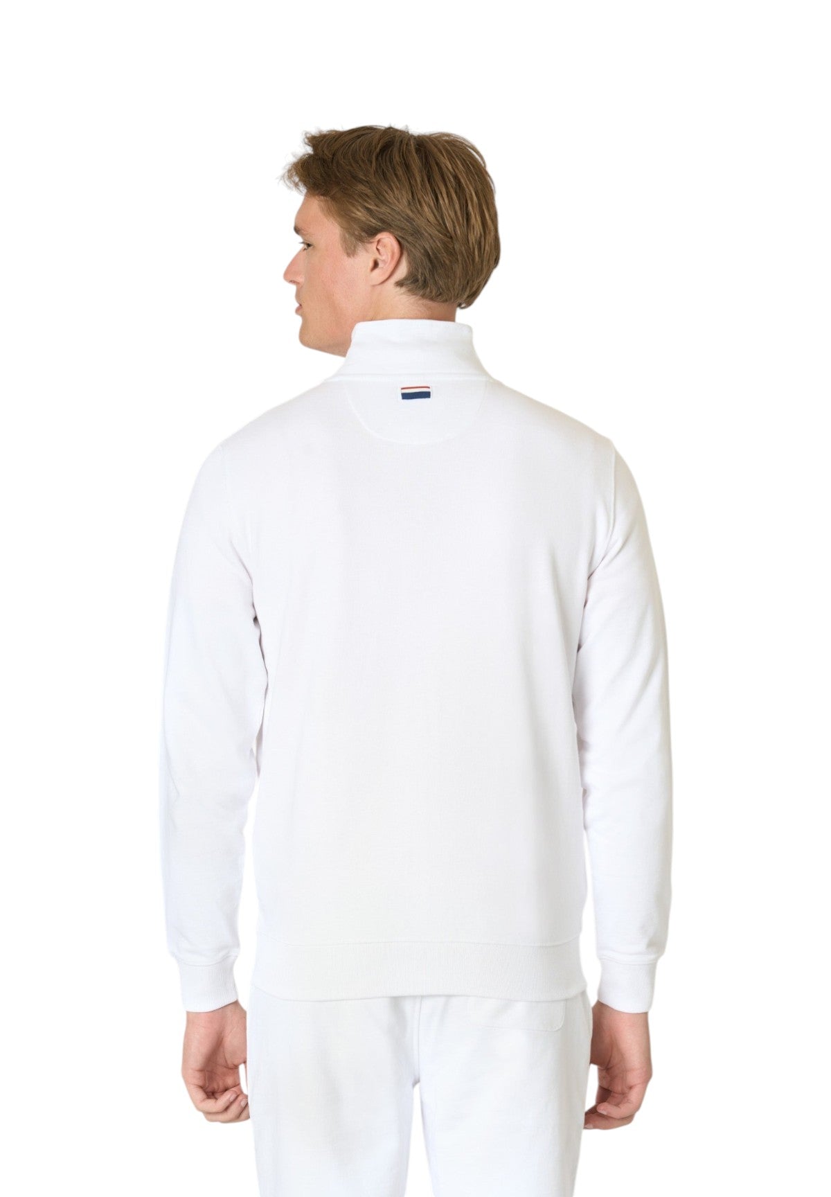Felpa Full-Zip Greg US43187005 Bianco