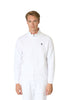U.S. Polo Assn. Felpa Full-Zip Greg US43187005 Bianco