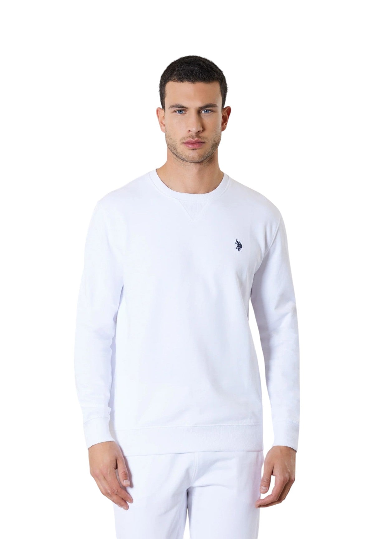 Felpa Girocollo Max US43187006 Bianco