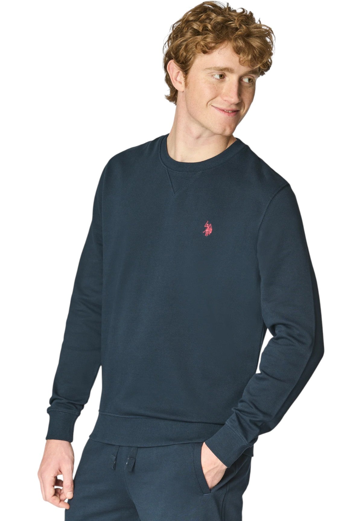 Felpa Girocollo Max US43187006 Blu notte