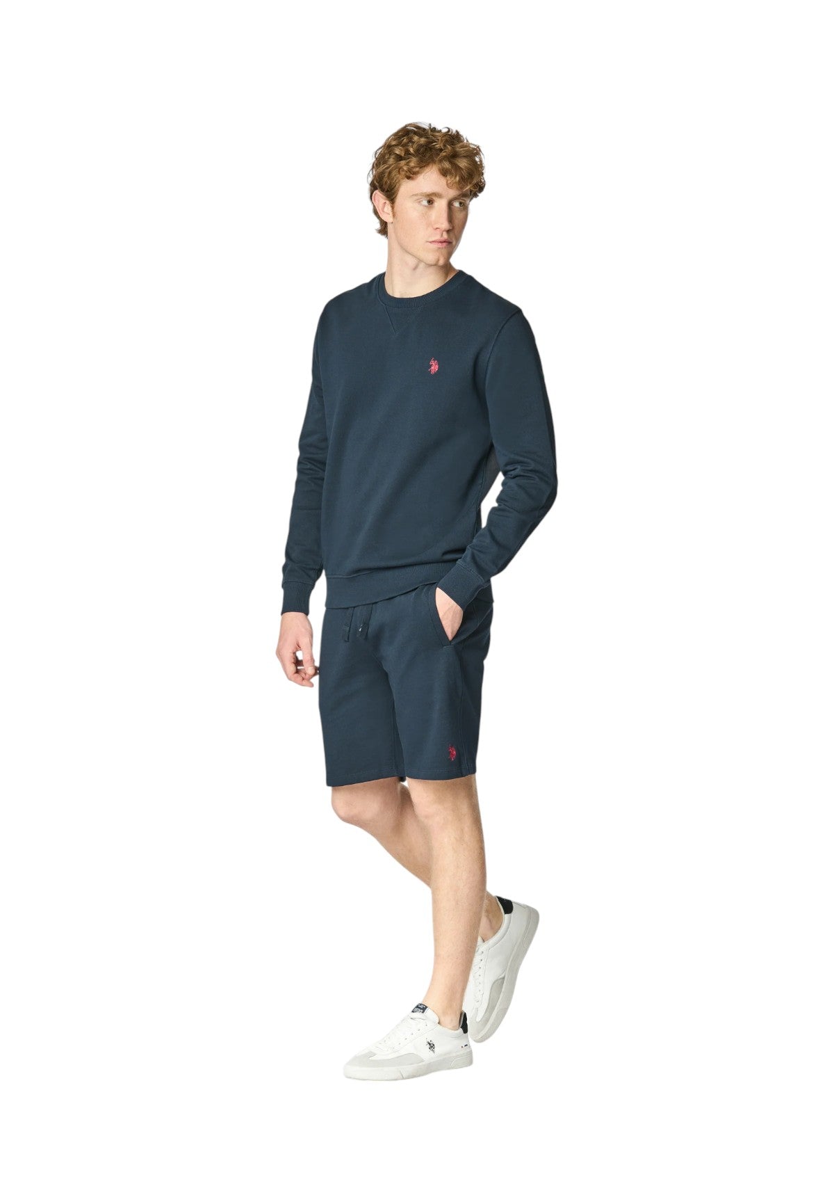 Felpa Girocollo Max US43187006 Blu notte