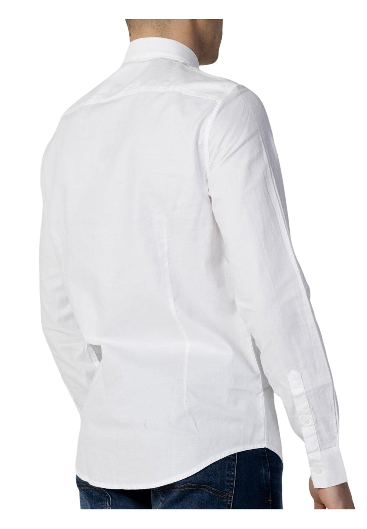 Camicie White Oxford, 7Blue, W