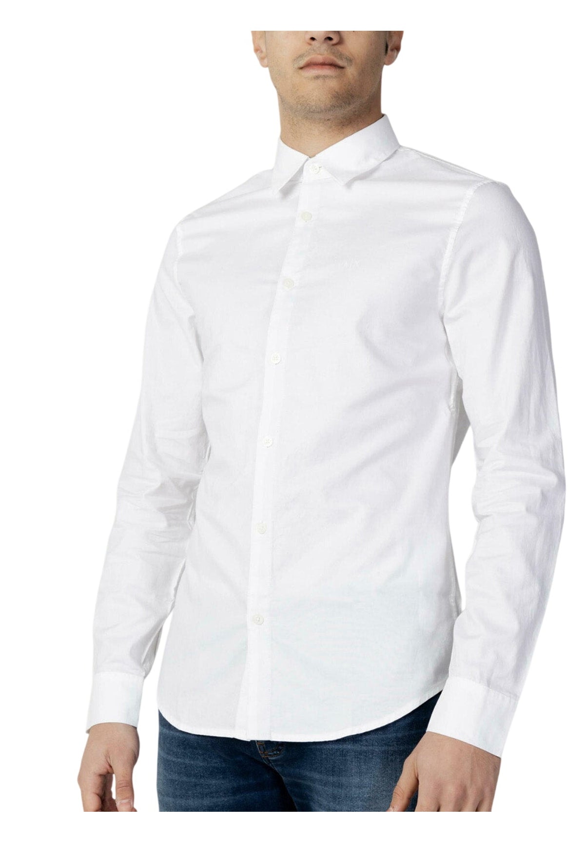 Camicie White Oxford, 7Blue, W