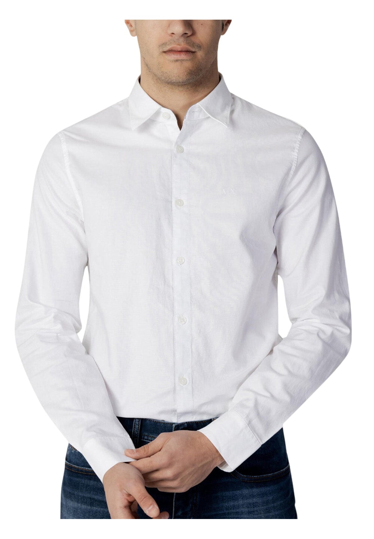 Camicie White Oxford, 7Blue, W