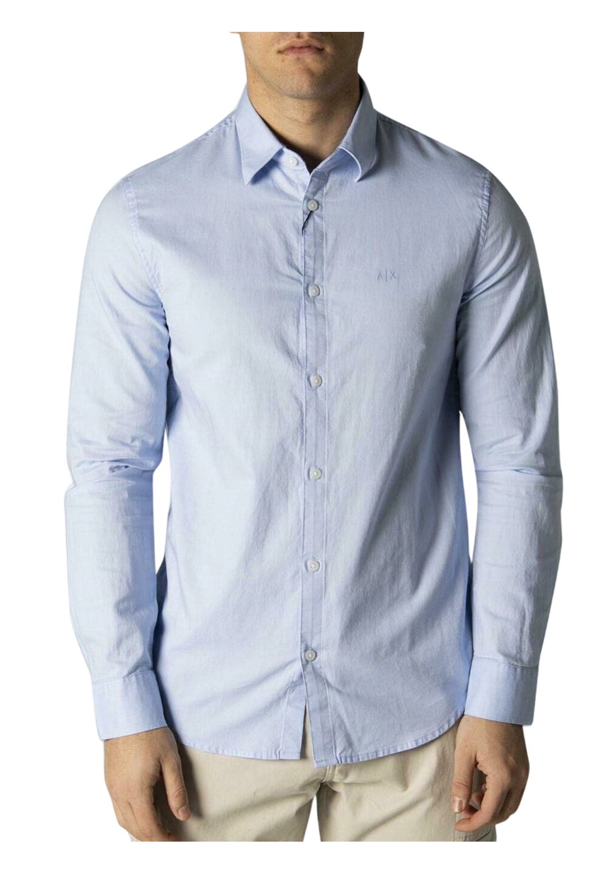 Camicia* 8NZCGB Light blue Oxford, 7b