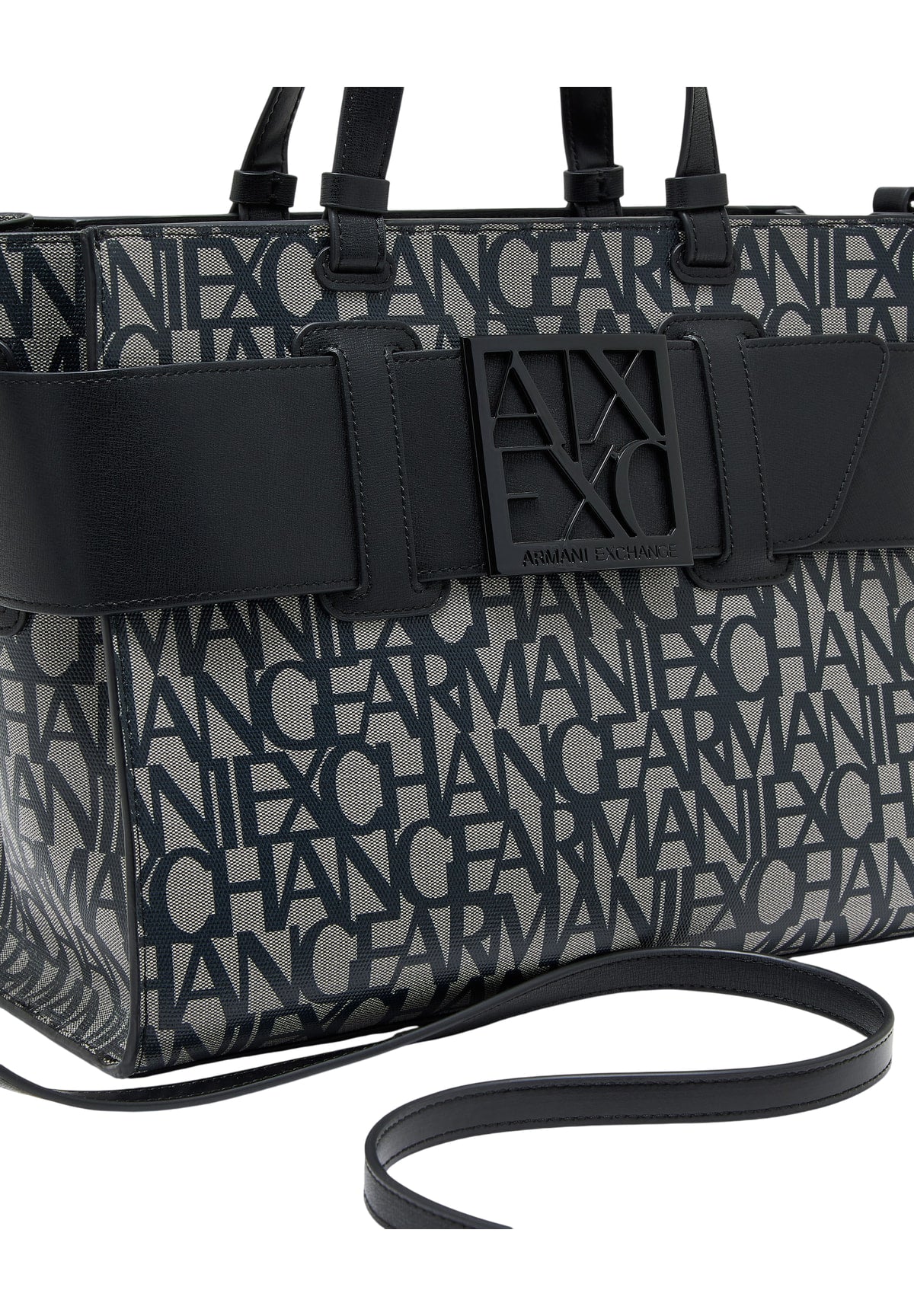 Borsa Shopper 942689 Beige, Nero