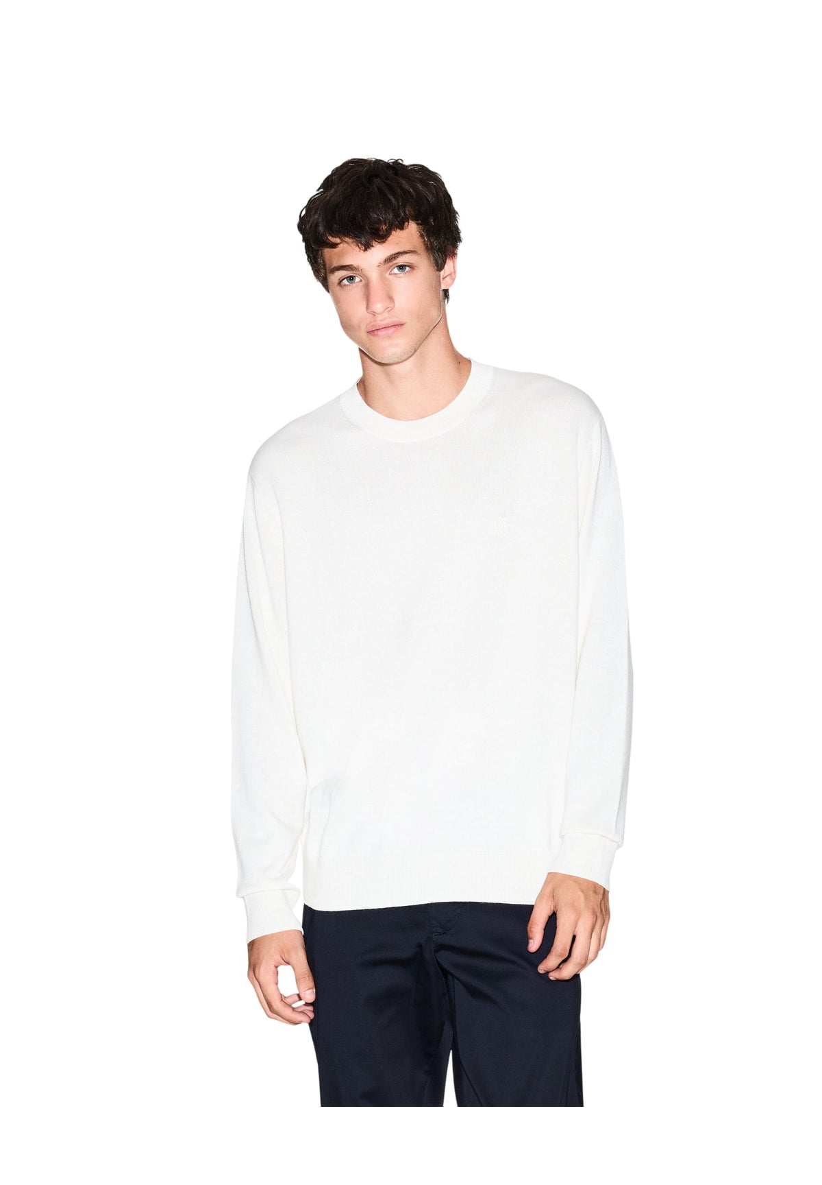Maglione Girocollo XM000338 Off White