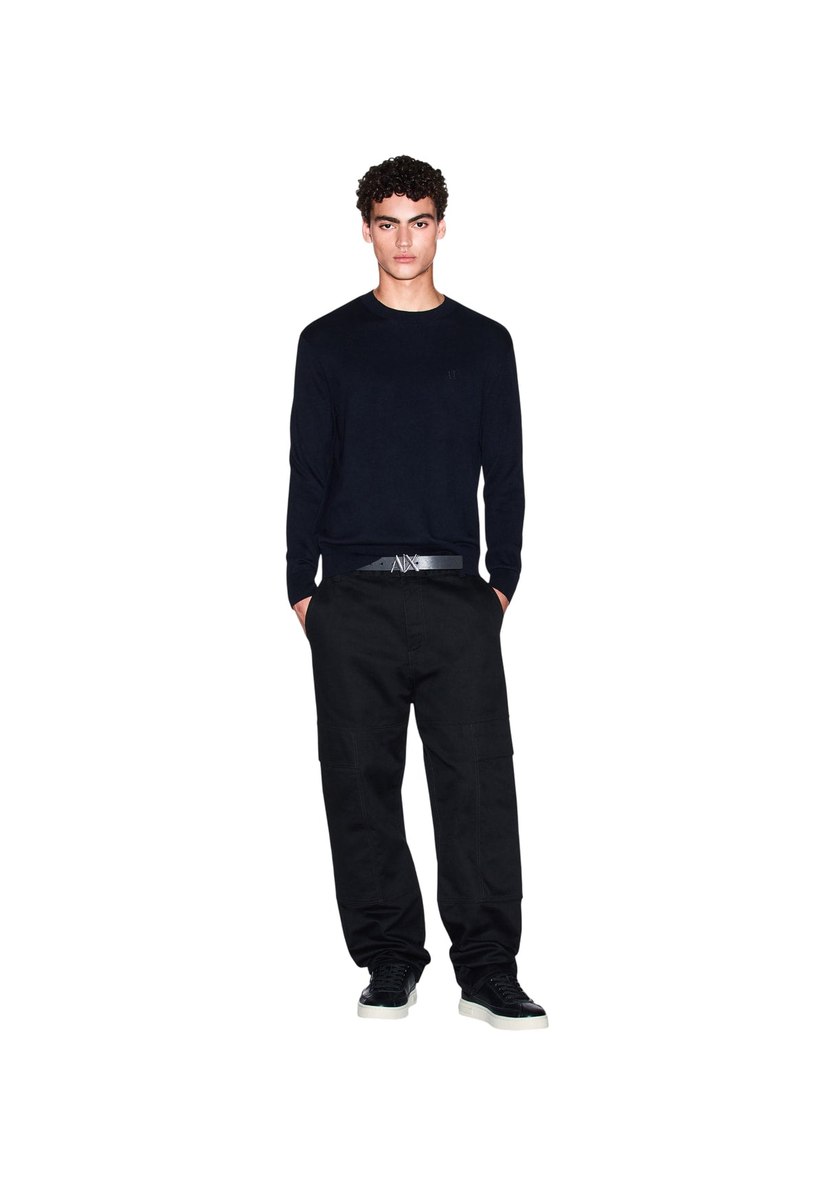Maglione Girocollo XM000338 Deep Navy