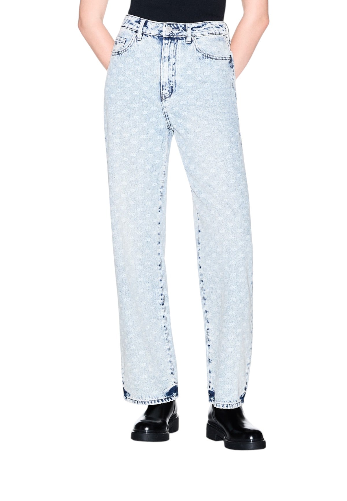 Jeans XW000100 All Over Light Blue