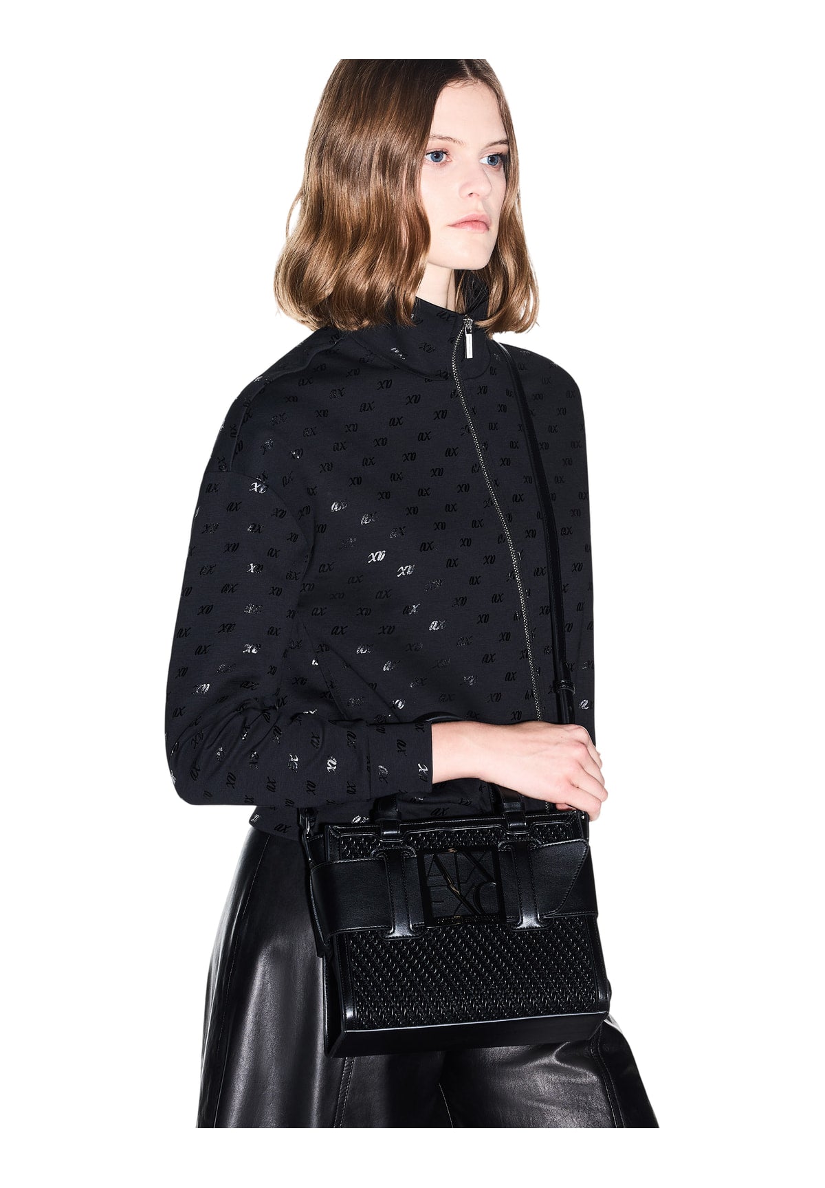Borsa Shopper XW000392 Black, Black