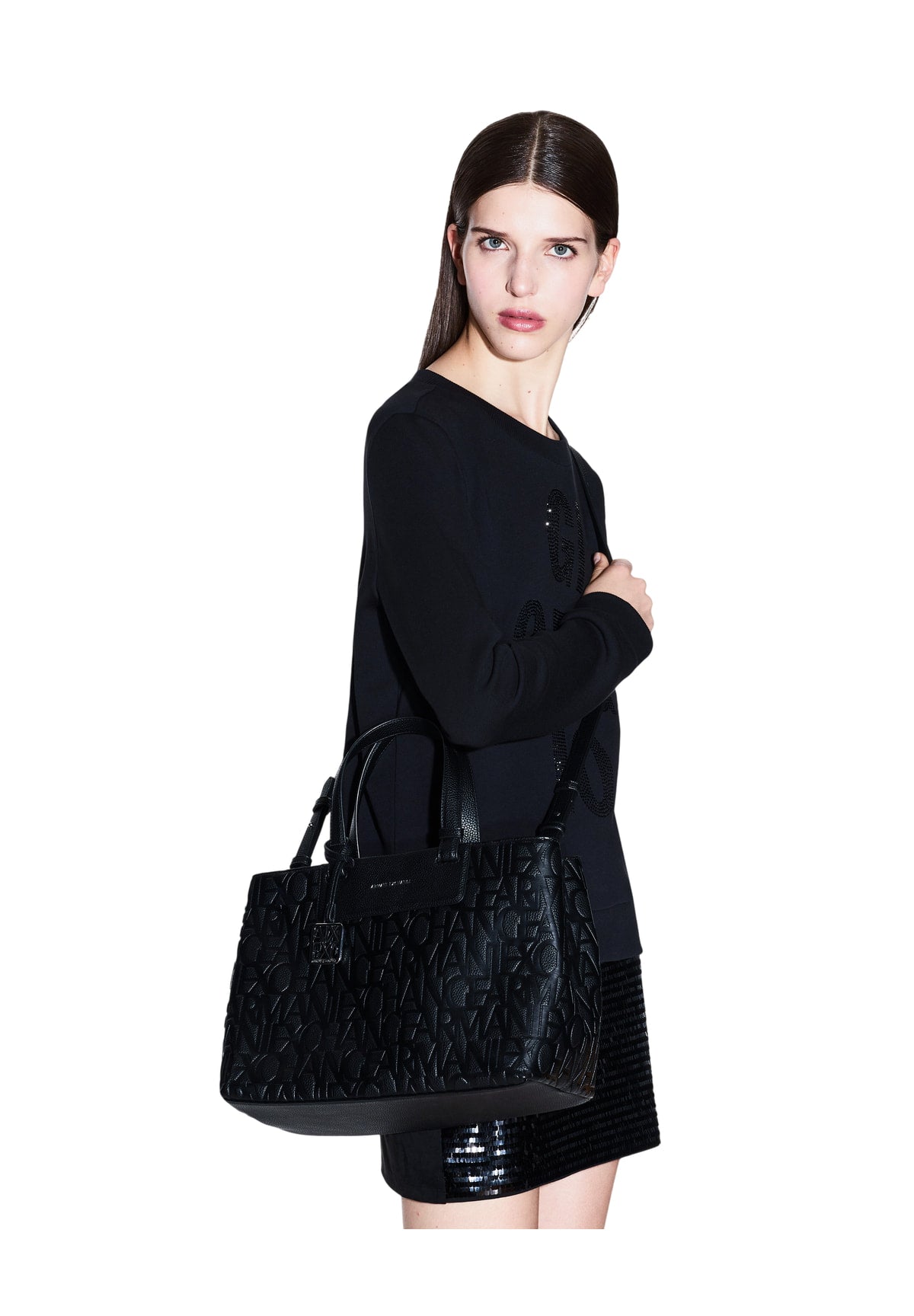 Borsa Shopper XW001222 Black