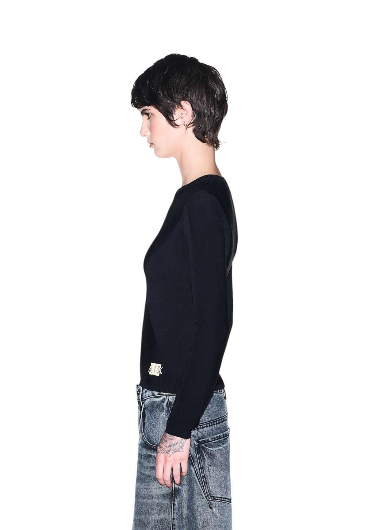 Maglione Girocollo XW002881 Black