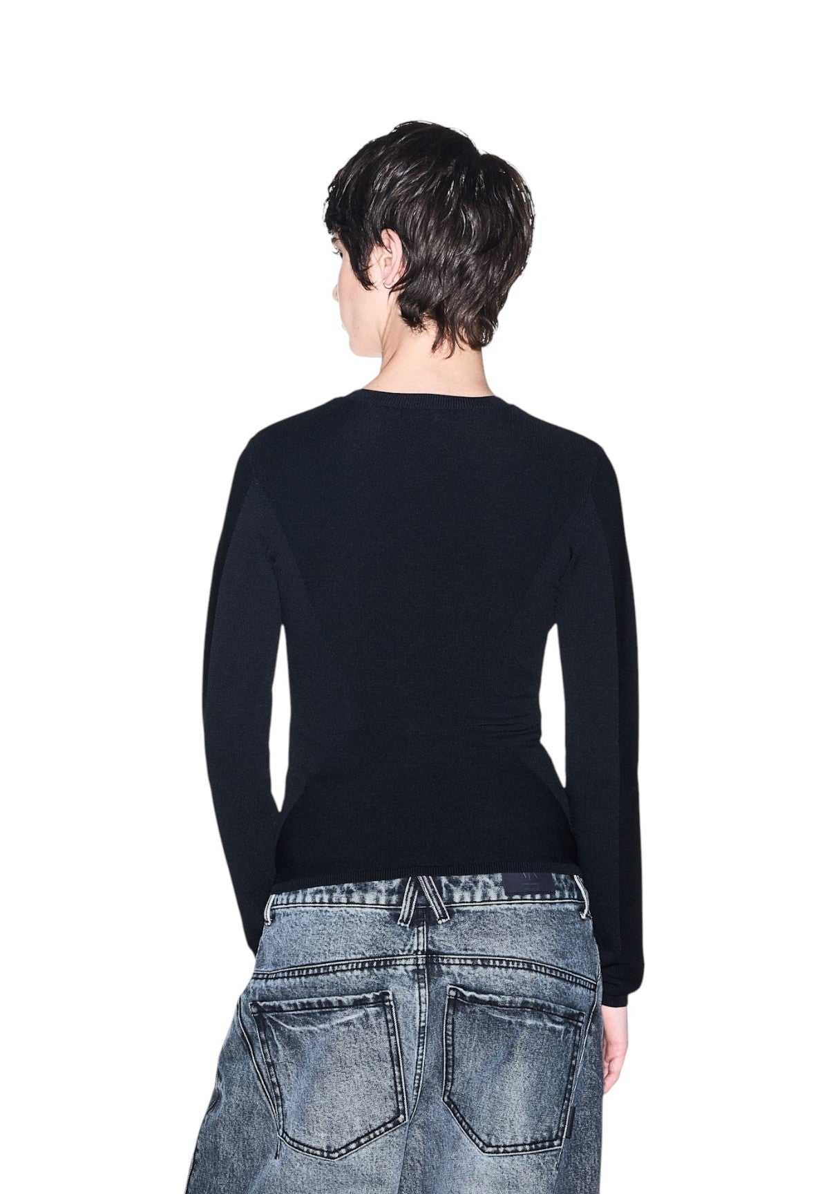 Maglione Girocollo XW002881 Black