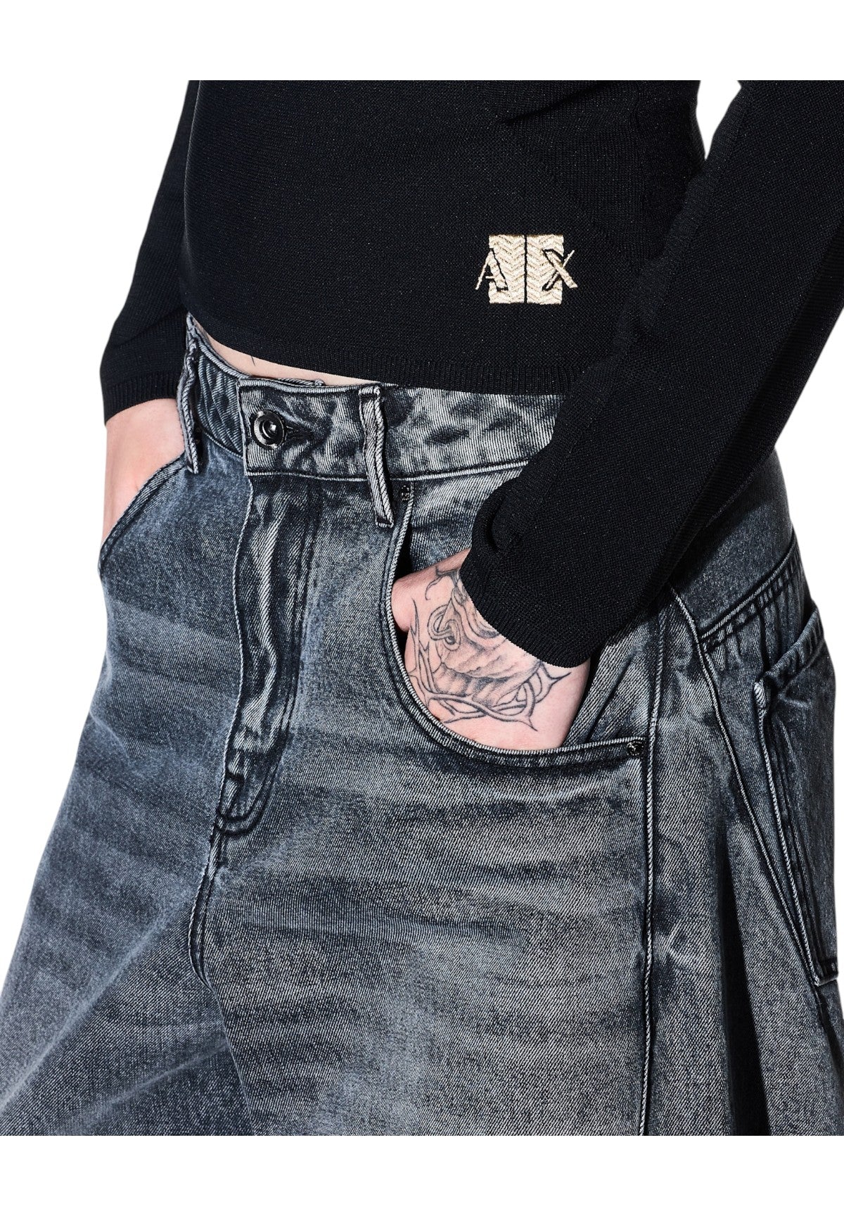 Maglione Girocollo XW002881 Black