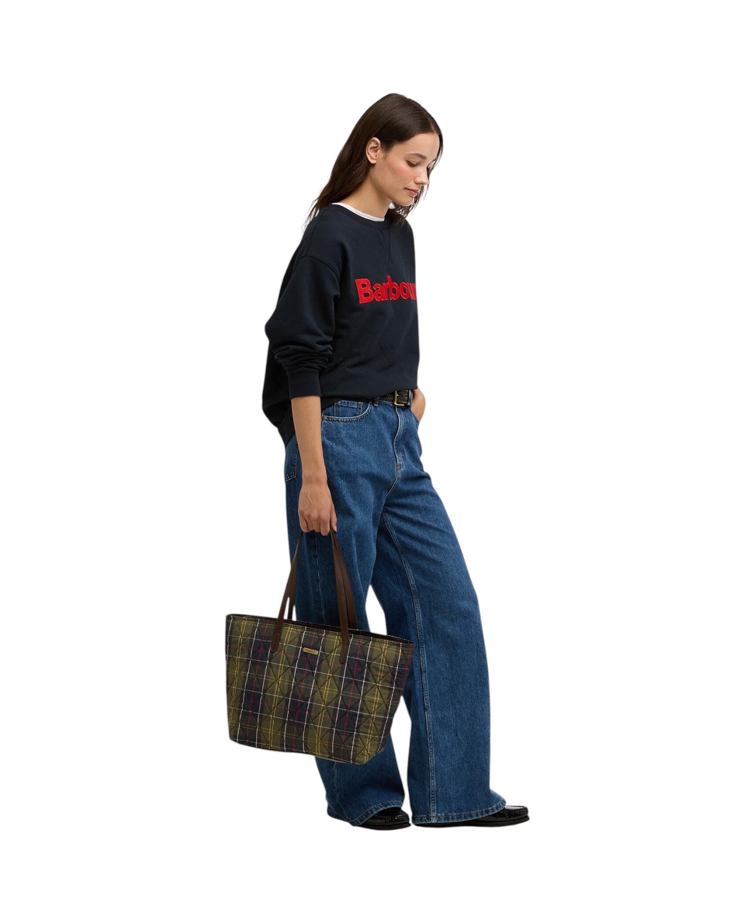 Borsa a Spalla Wetherham Quilted Tartan LBA0344 Classic tartan