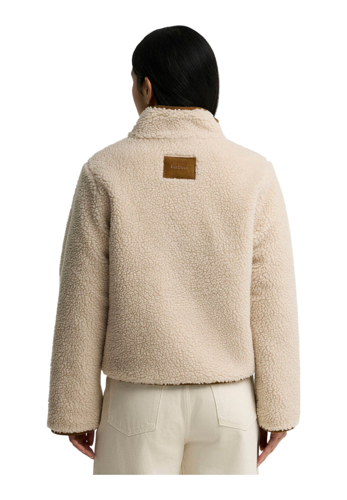 Pile Elenora Casual Fleece Jacket LCA0427 Ecru