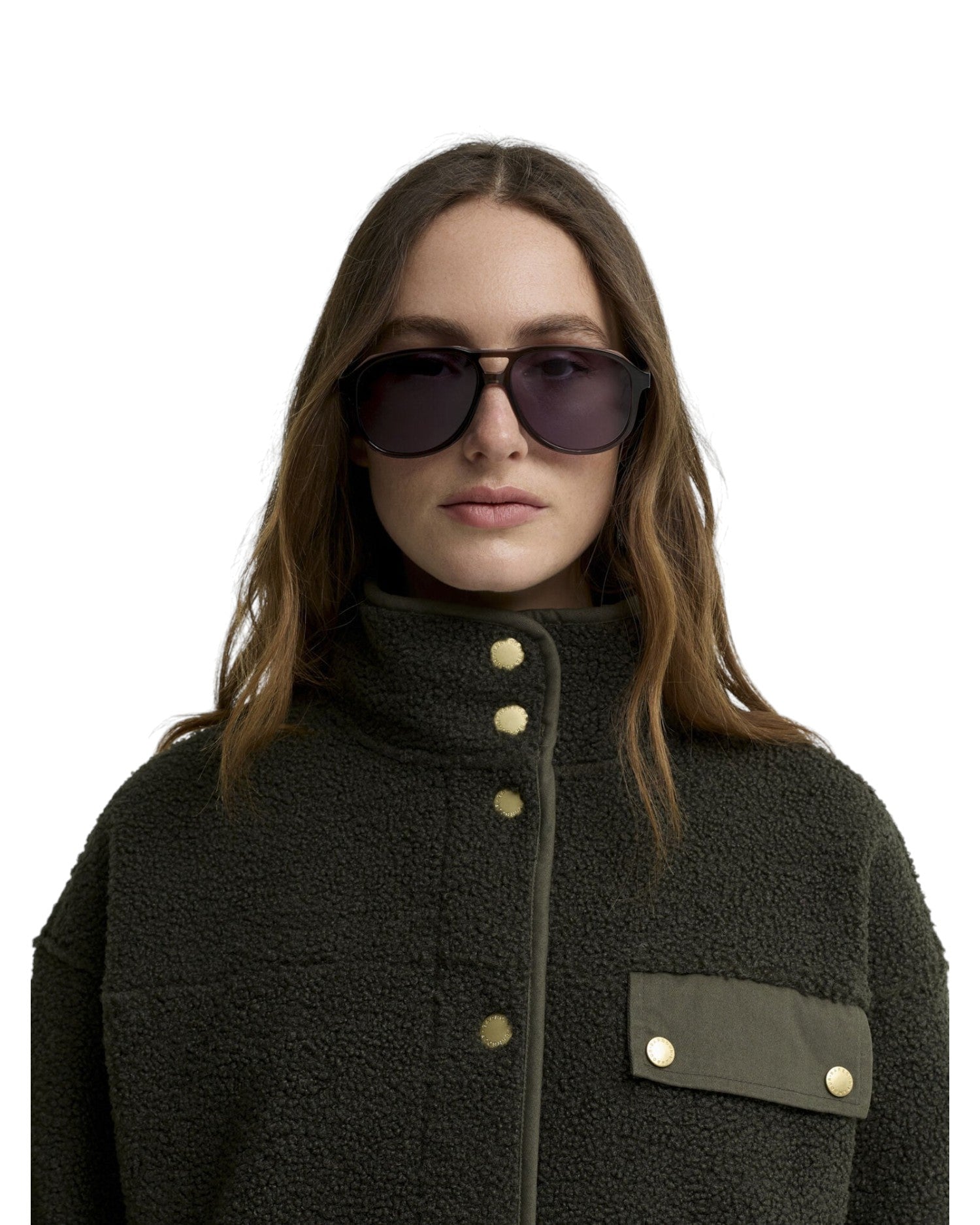 Giubbino Mabel Fleece LFL0095 Olive