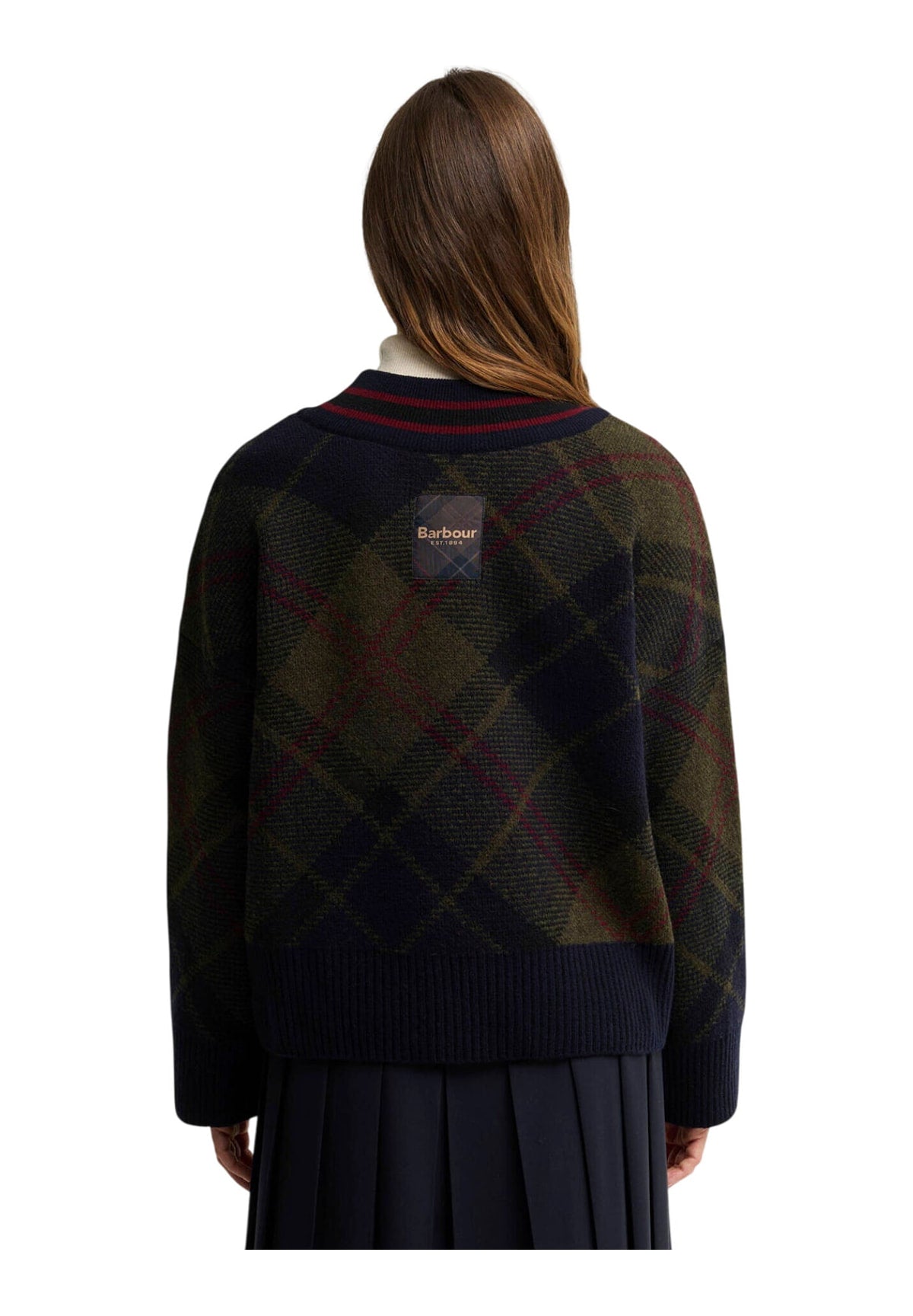 Maglione* Shae Knitted Jumper LKN1841 Shadow Classic Tartan