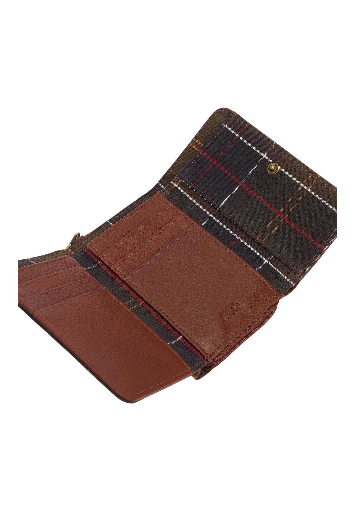 Portafoglio Rosa Leather French Purse LLG0036 Brown, Classic