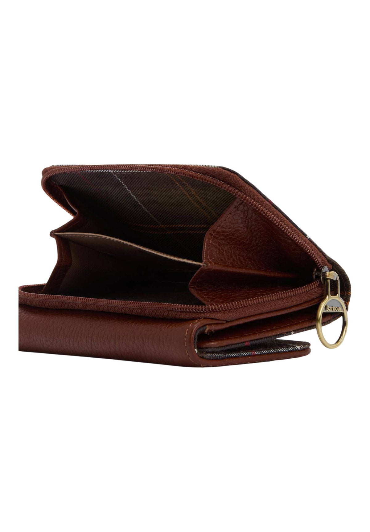 Portafoglio Rosa Leather French Purse LLG0036 Brown, Classic