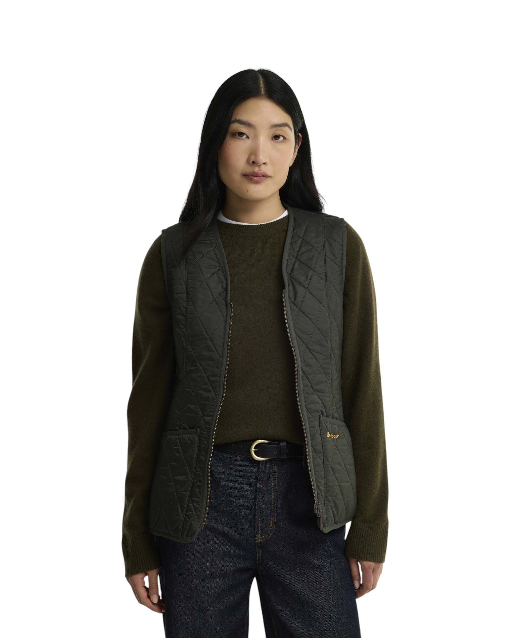 Smanicato Gilet Fleece Betty Liner LLI0003 Dark Olive