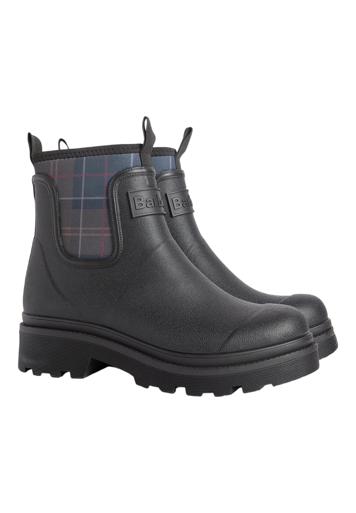 Stivaletti Cynthia Chelsea Welly LRF0144 Black, Shadow Tartan