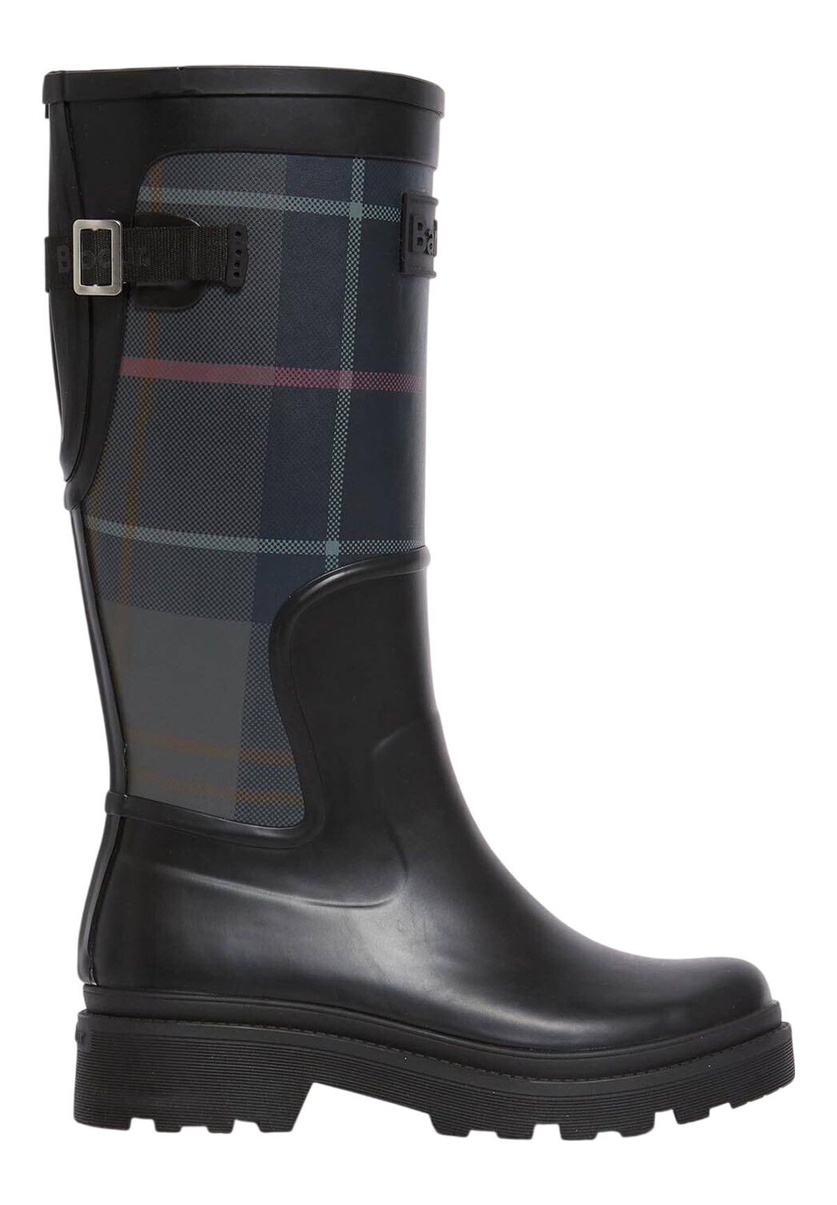 Stivali Dena Tall Wellington LRF0153 Black, Shadow Tartan