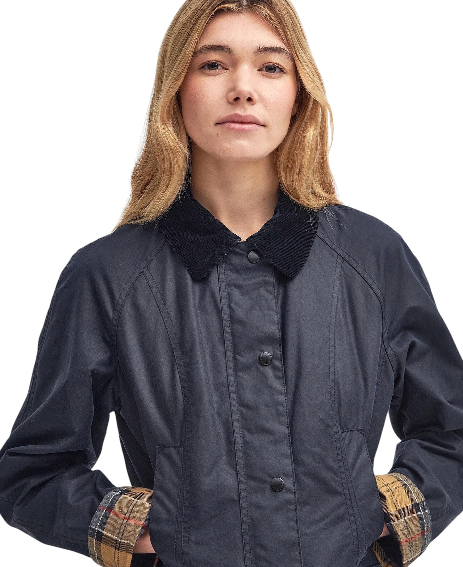 Giubbotto Beadnell Wax Jacket LWX0667 Navy