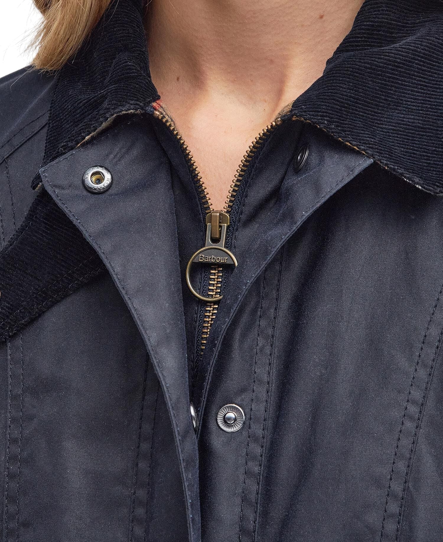 Giubbotto Beadnell Wax Jacket LWX0667 Navy