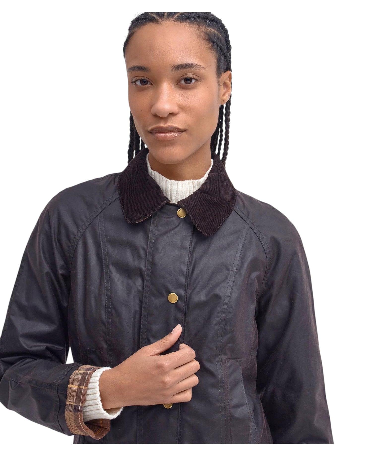 Giubbotto Beadnell Wax Jacket LWX0667 Rustic