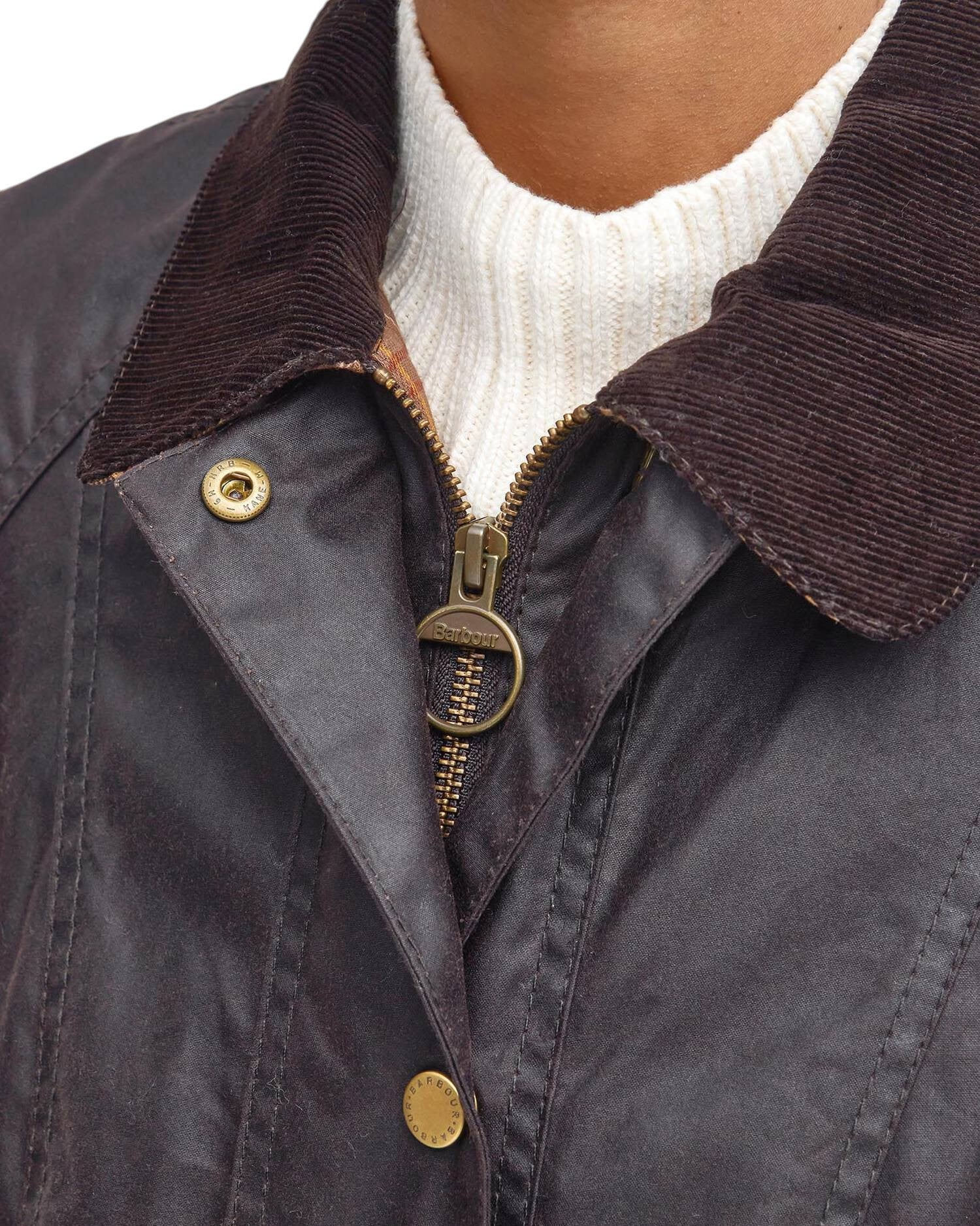 Giubbotto Beadnell Wax Jacket LWX0667 Rustic
