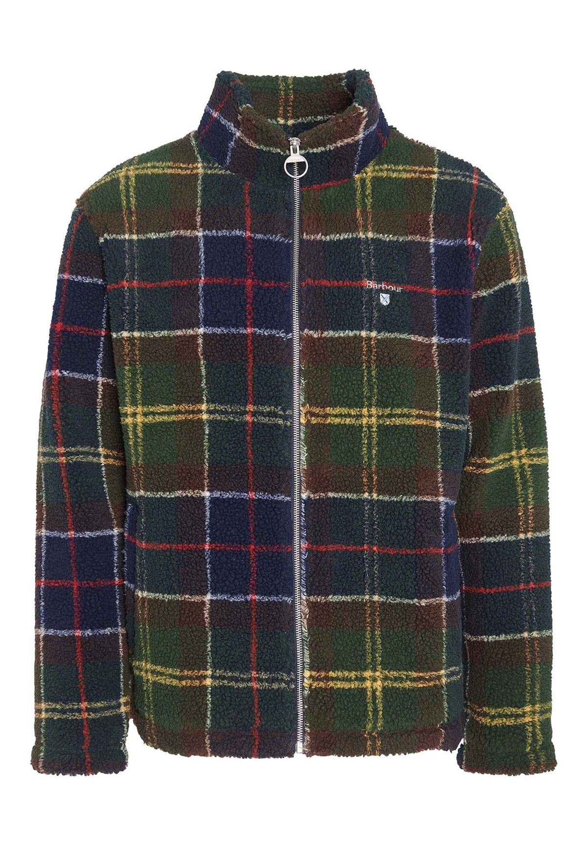 Pile Tartan Fleece Zip Through MFL0187 Classic tartan