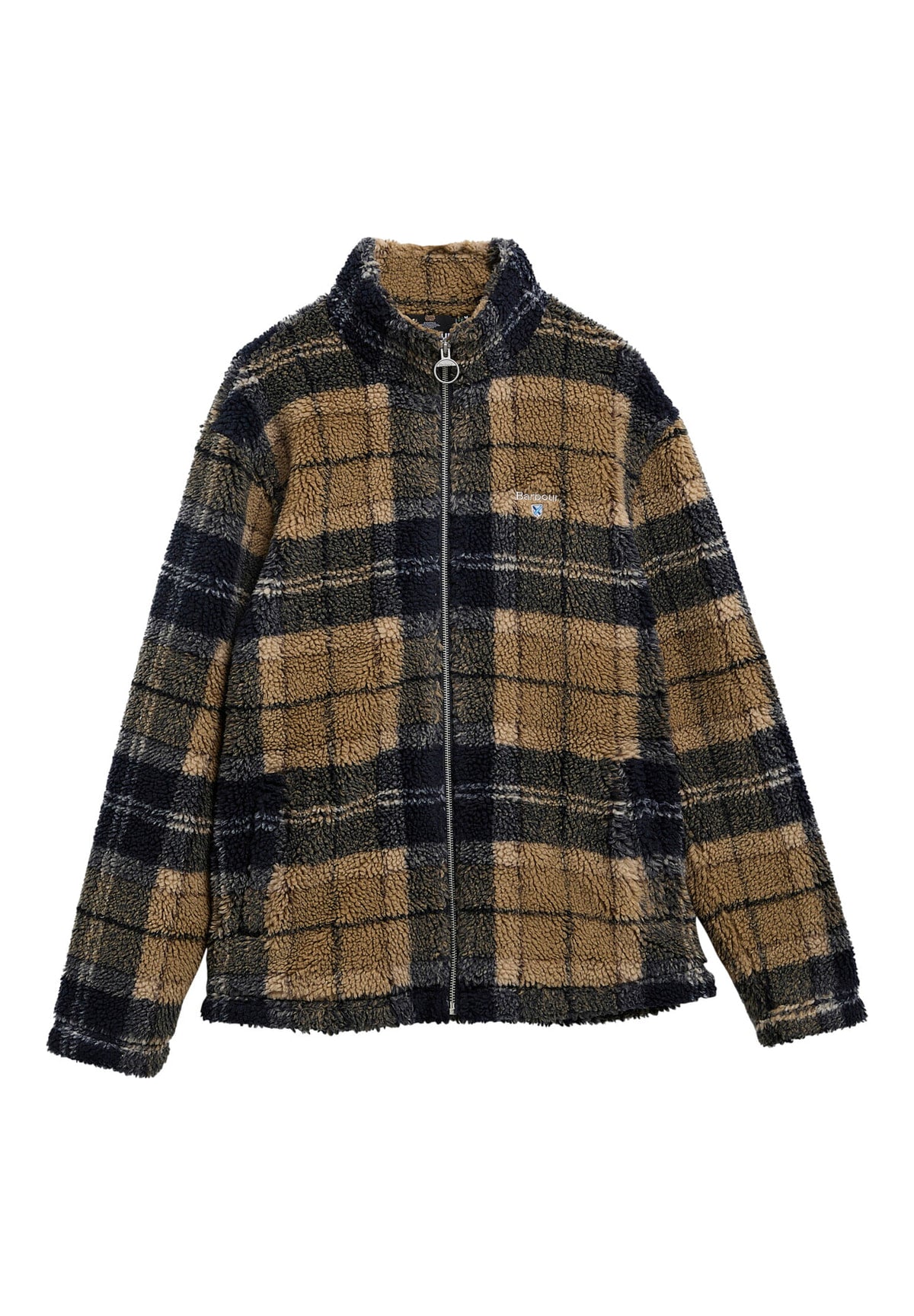Pile Tartan Fleece Zip Through MFL0187 Birchwood Dress Tartan