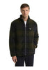 Barbour Pile Tartan Fleece Zip Through MFL0187 Shadow Classic Tartan