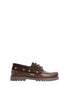 Barbour Scarpe da Barca Deck Boat Shoe MFO0795 Dk Brown, Cord