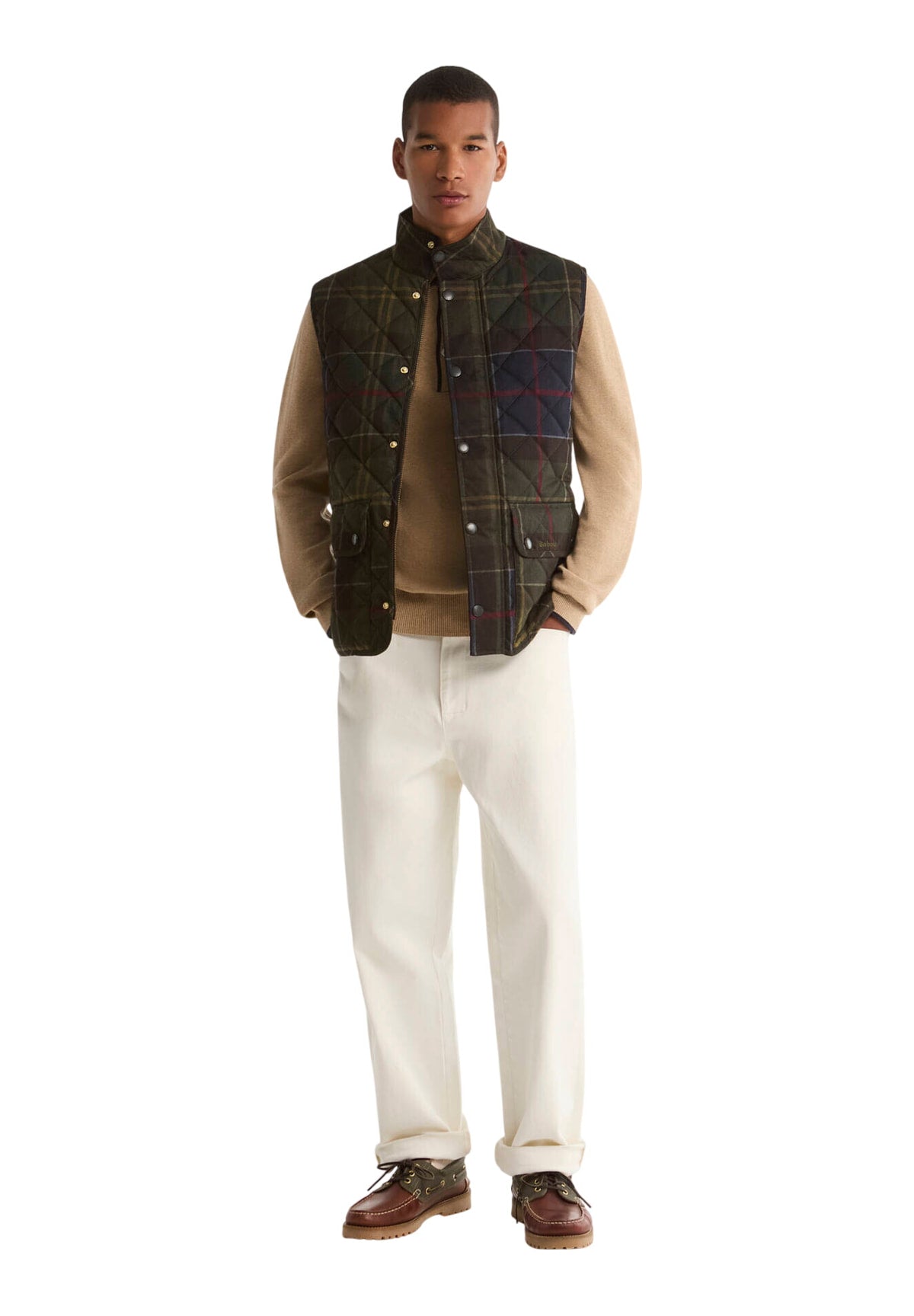 Smanicato Gilet Ttn Lowerdale Quilted Gilet MGI0333 Classic tartan
