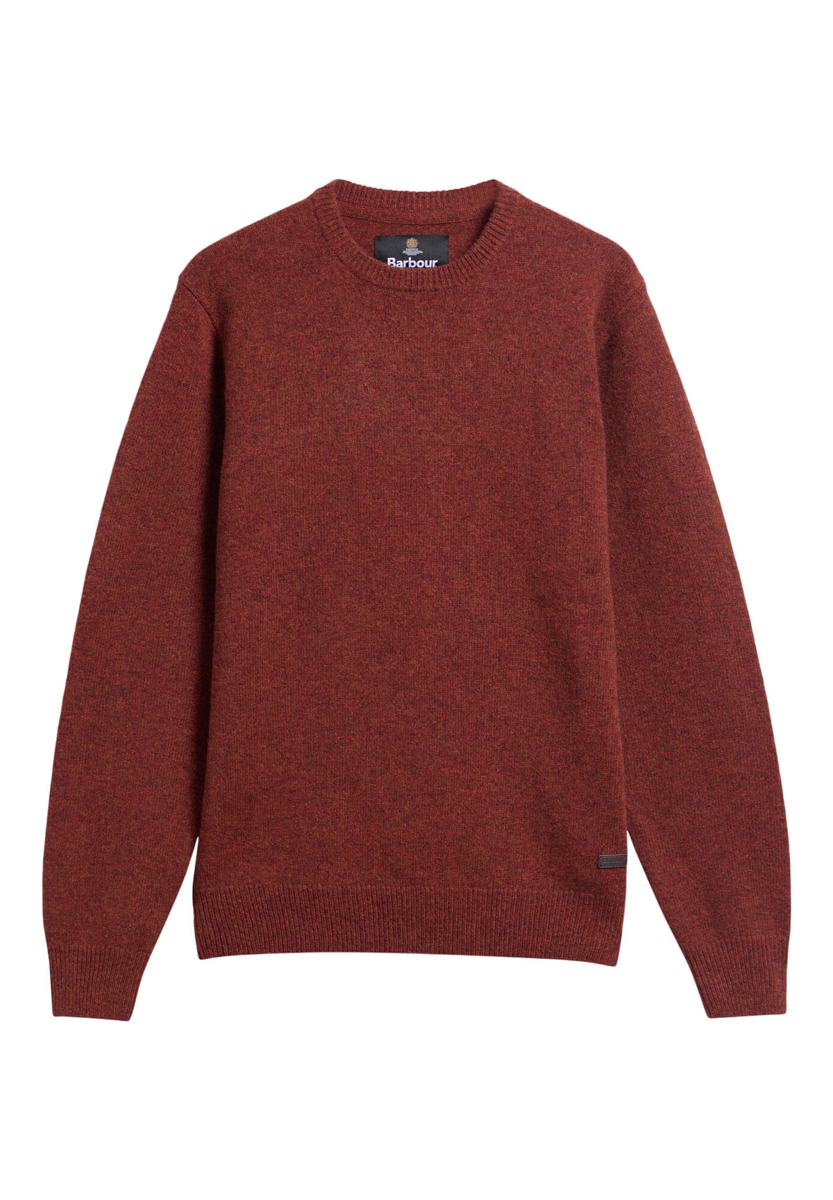 Maglione Girocollo Essential Patch Crew MKN0584 Russet