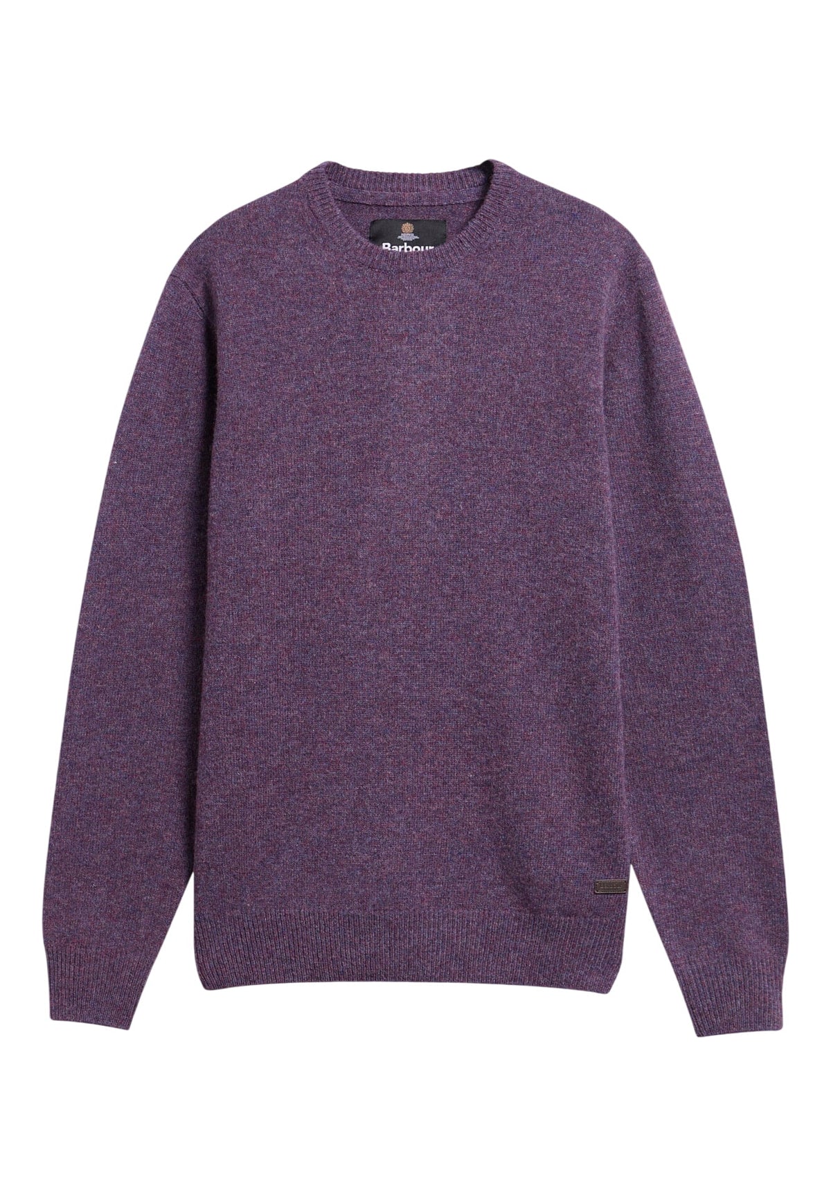 Maglione Girocollo Essential Patch Crew MKN0584 Grape