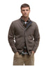 Barbour Maglione Collo Alto Essential Patch Zip Through MKN0731 Dark Stone